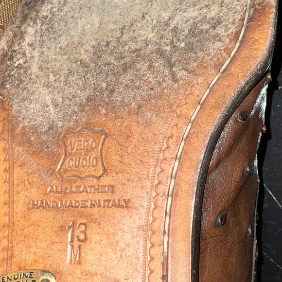 Genuine Crocodile & Ostrich Belvedere Mens shoe Size 13 - Picture 7 of 14